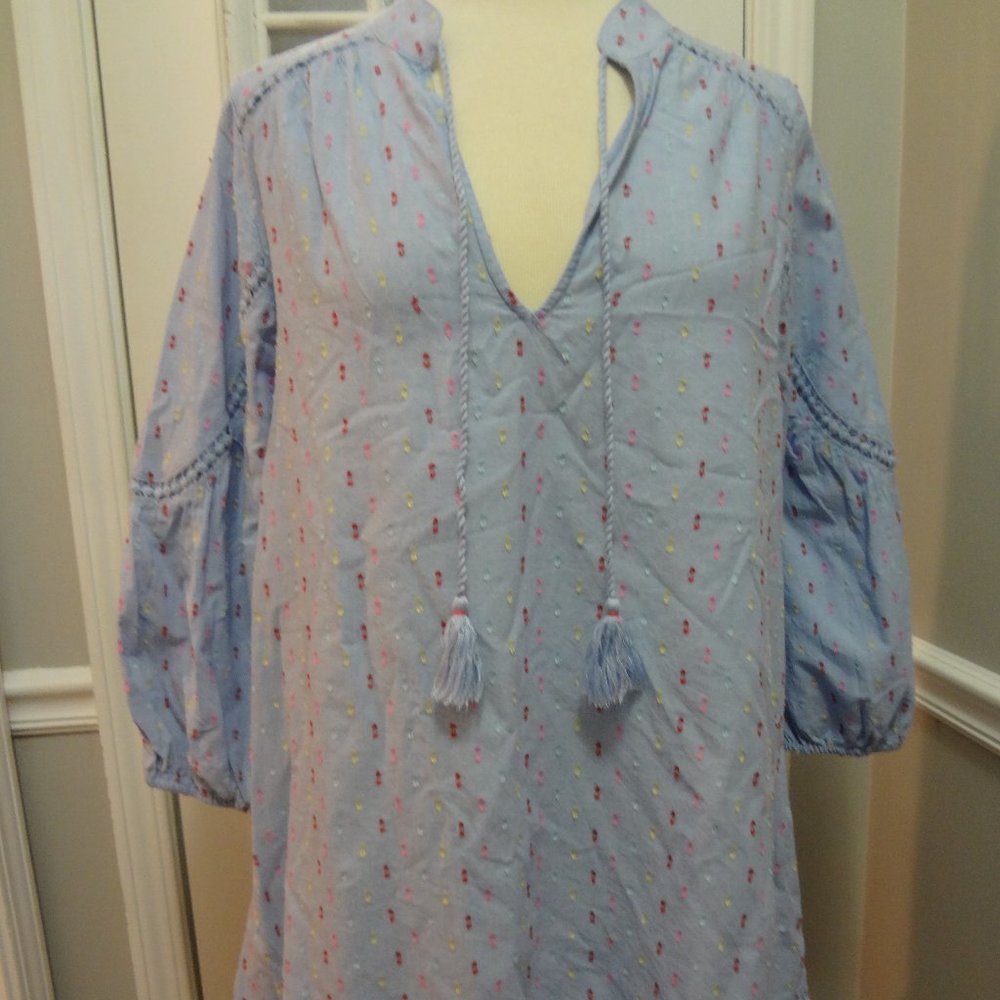 Crown & Ivy Cotton dress, beach coverup, nightgown PXL